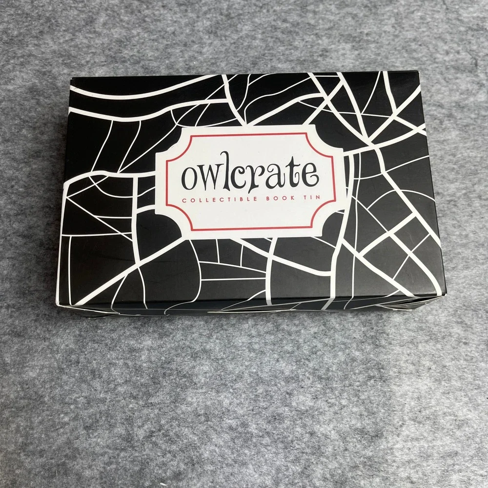 OwlCrate Shades of Magic Vol 4 Book Tin Osaron Rises VE Schwab Black‎ London